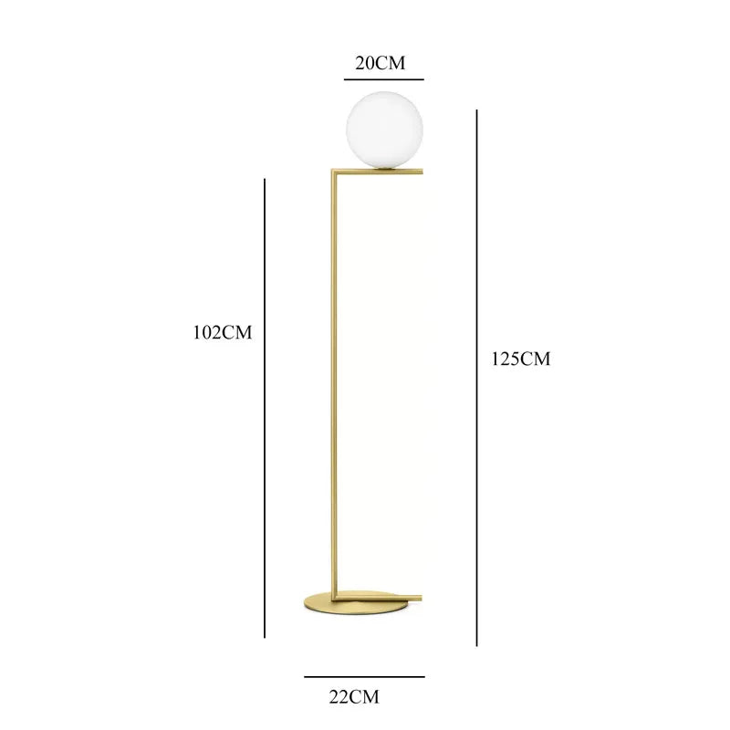 DecorBites™ Glass Ball LED Chandelier Light for Modern Home Decor
