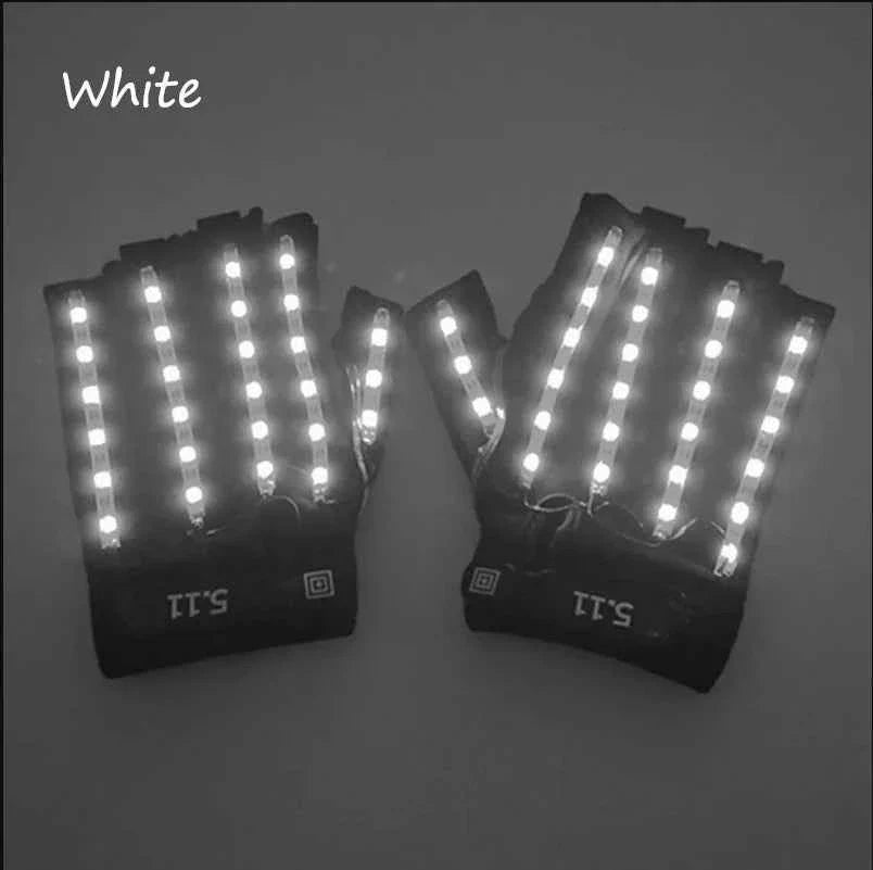 Cyberpunk Futuristic Luminous Rave Goggles LED glowing glasses Accessories