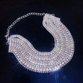 Luxury Crystal Choker Necklace
