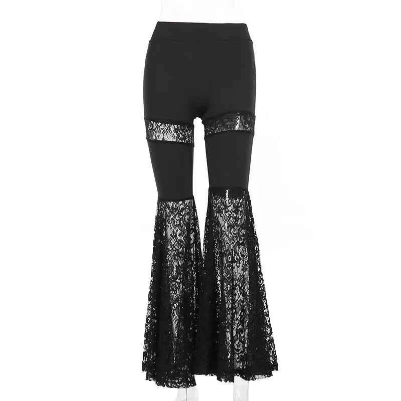 Gothic Crop Top T-Shirt for Women Sexy Fishnet Backless Steampunk