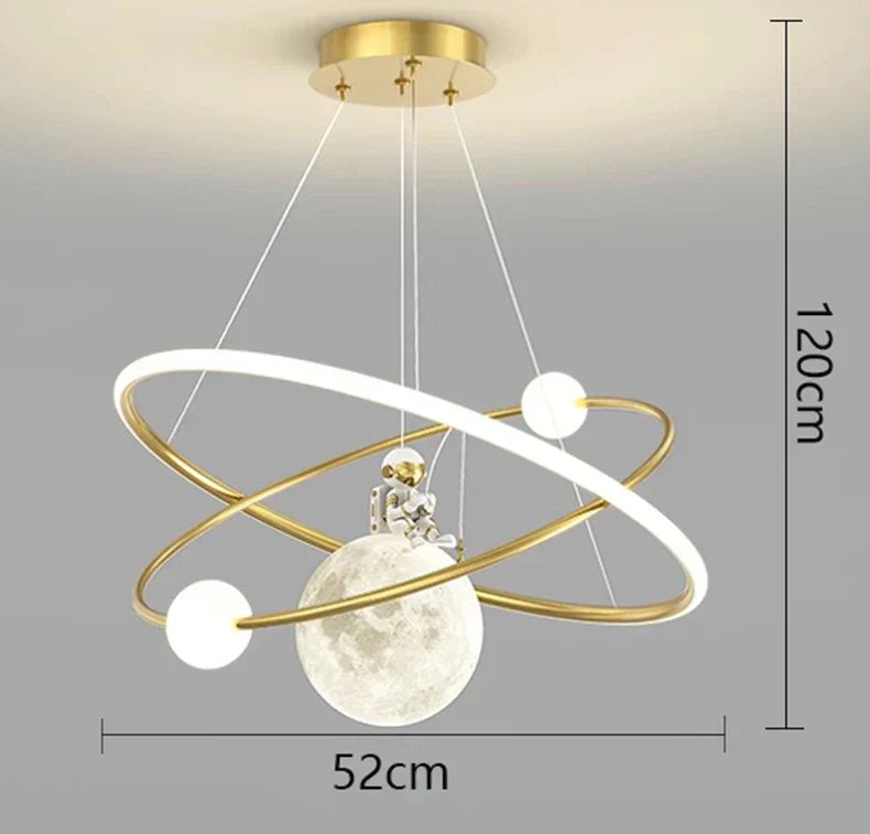 DecorBites™ LED Pendant Chandelier for Bedroom and Living Room Lighting