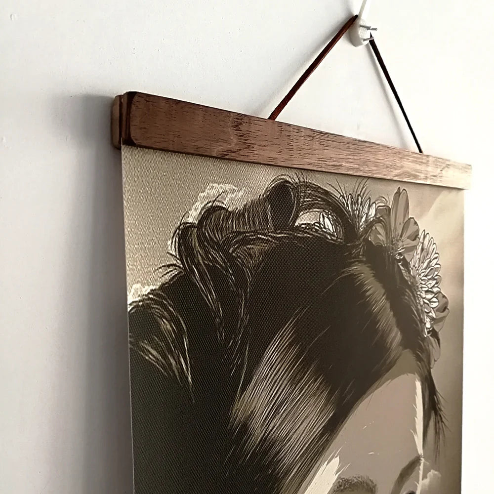 Chinese Traditional Landscape Canvas Scroll – Classic Wall Art