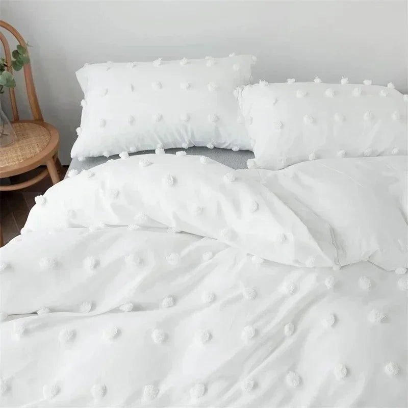 DecorBites™ Furball King Size Quilt Cover Set - High Quality Queen 200x200 Double Bedding
