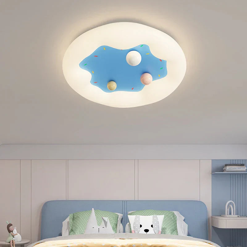 DecorBites™ Kids Room Chandelier Remote Dimable Ceiling Lights