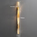 DecorBites™ Crystal LED Wall Lamp for Luxury Bedroom and Living Room Lighting