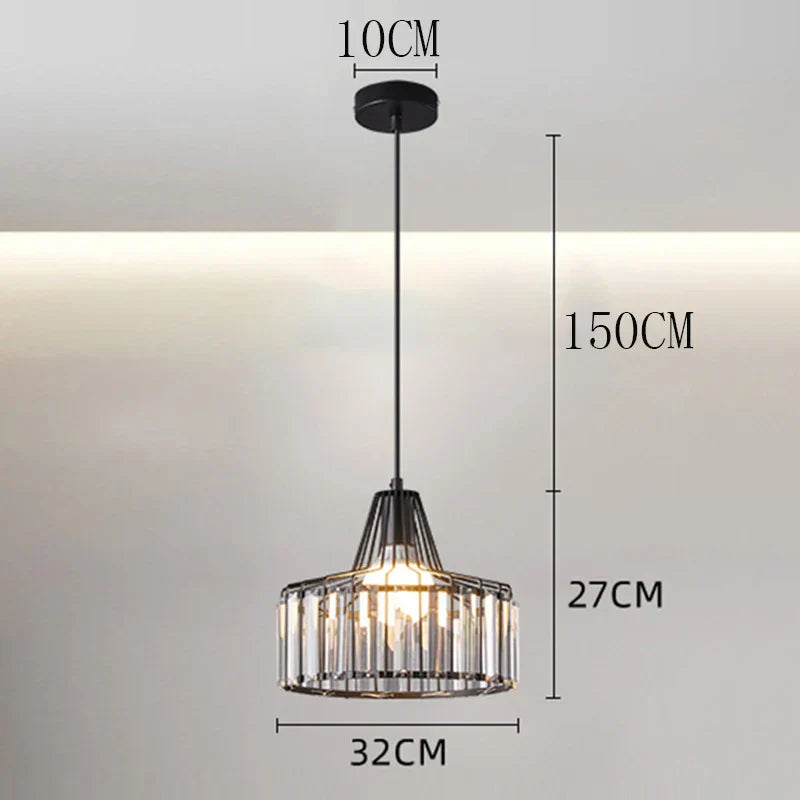 DecorBites™ LED Pendant Chandelier for Stylish Indoor Bedroom Decor