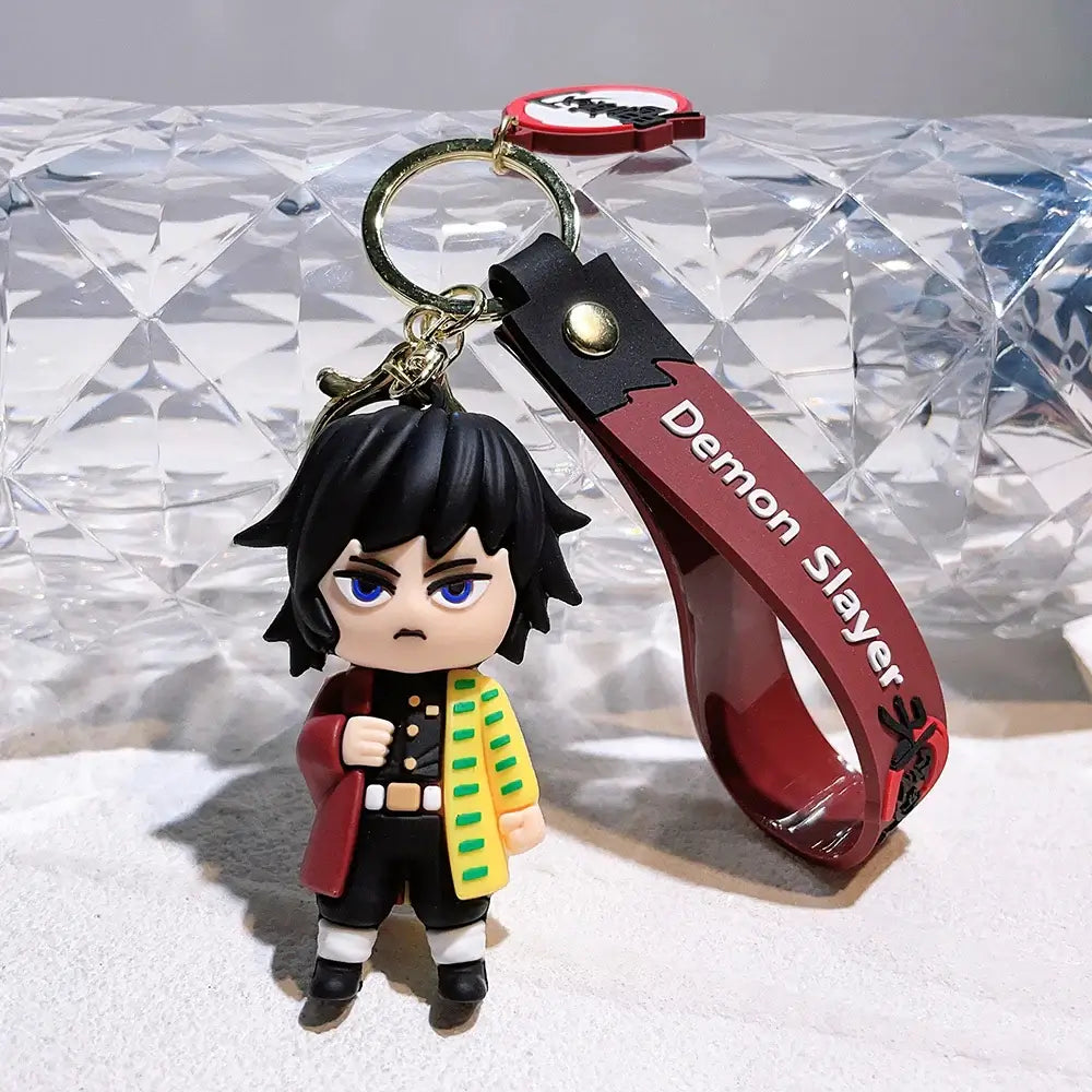 Demon Slayer Keychains: Cute Anime Car & Bag Pendant Accessories