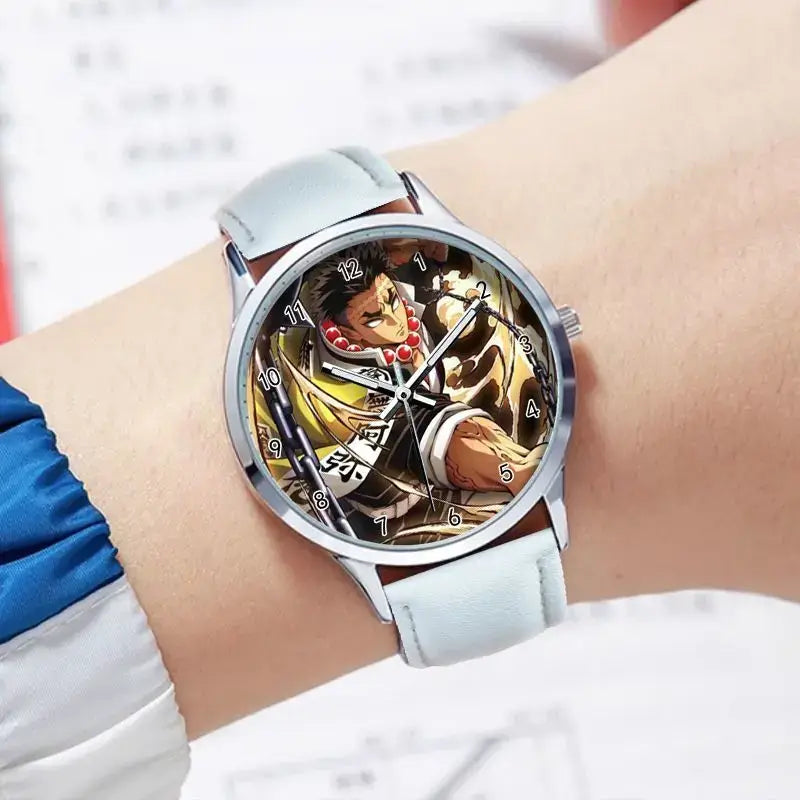 Demon Slayer Watch: Muichirou & Rengoku Business Timepiece
