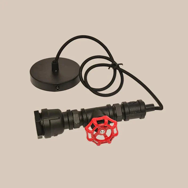 DecorBites™ Industrial Water Pipe Chandelier for Home Bar Kitchen Restaurant Pendant Lamp