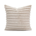 DecorBites™ Beige Wabi-sabi Tufted Fringed Geometric Tassel Cotton Linen Pillow Cover