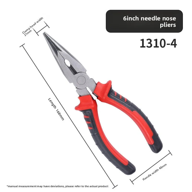 Multifunction Electrical Wire Pliers – Heavy-Duty Cr‑V Cutters & Strippers for Gripping, Twisting & Crimping | 3 Sizes (16.3–17 cm / 6.4–6.7 in)
