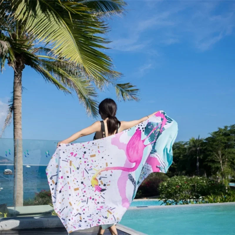 Large Boho Cotton Beach Sarong