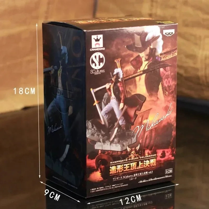 Dracule Mihawk Figure: 15cm One Piece Eagle Eye Statue