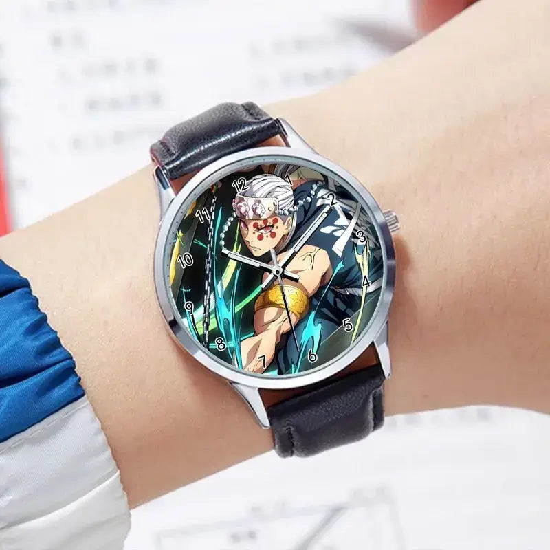 Demon Slayer Watch: Muichirou & Rengoku Business Timepiece