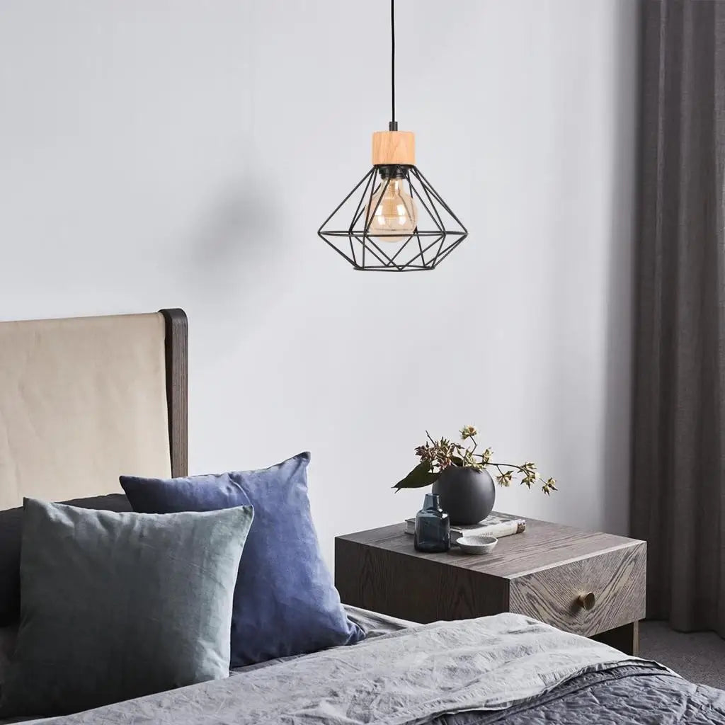DecorBites™ Industrial Metal Pendant Light for Kitchen Island Bar Restaurant Loft Decor