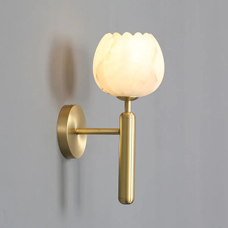 DecorBites™ Elegant Marble Wall Lamp for Bedroom and Living Room Lighting