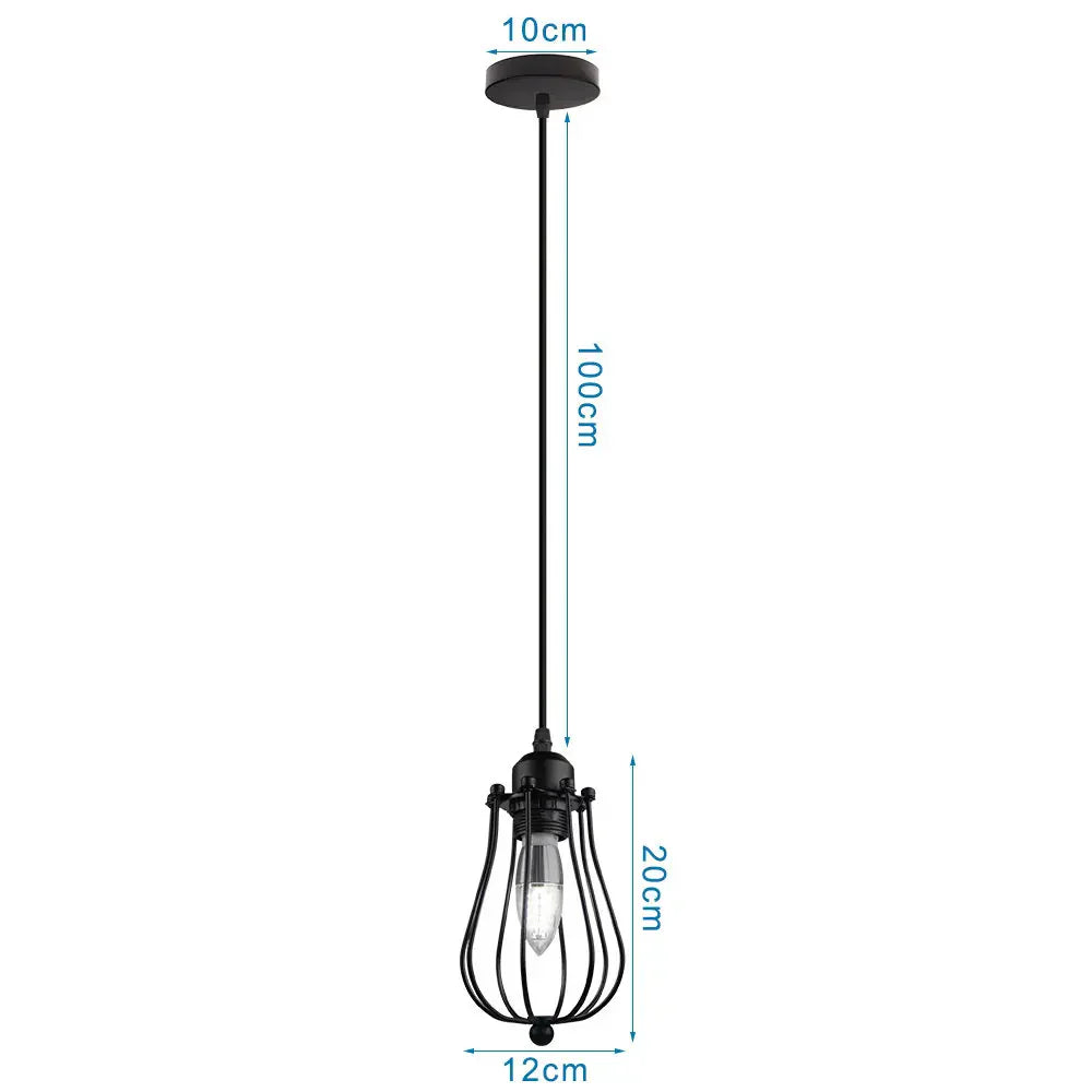 DecorBites™ Industrial Loft Pendant LED Ceiling Light for Home Living Room Kitchen Decor