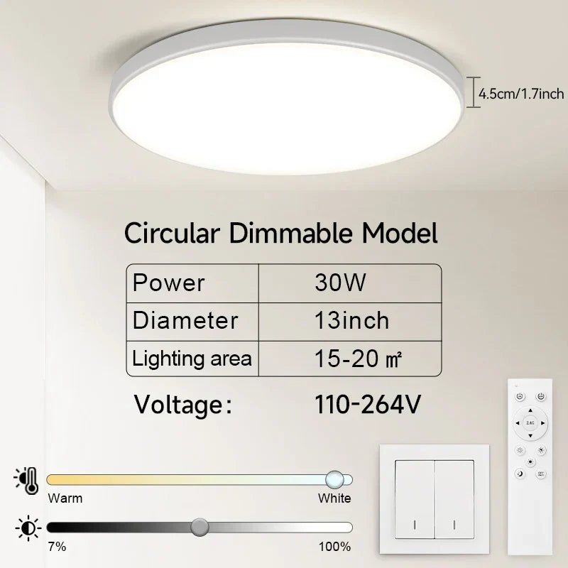DecorBites™ LED Ceiling Chandelier Panel Light for Home Decor Lighting
