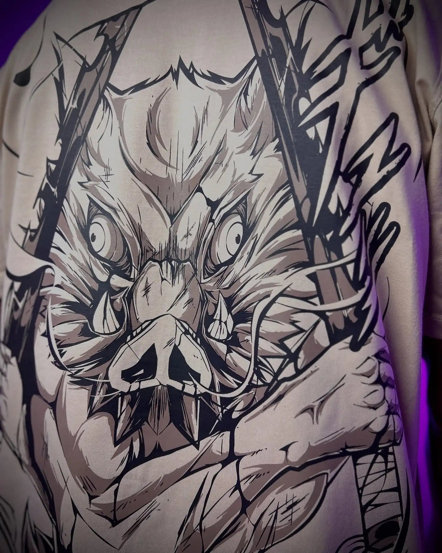 Demon Slayer Graphic T Shirts Oversized Hip Hop Streetwear