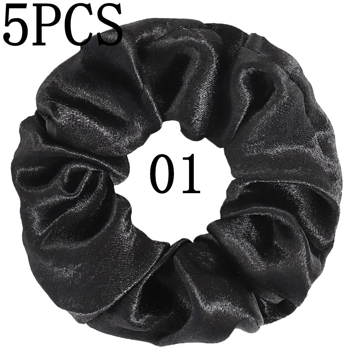 Women's Silky Satin Hair Scrunchies Set