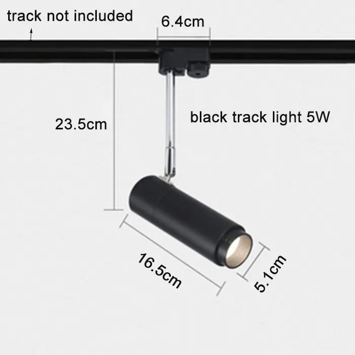 DecorBites™ Adjustable Focus LED Track Lights for Commercial Spaces