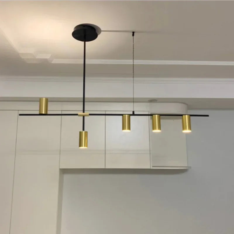DecorBites™ Black Chandelier Pendant Lights for Dining Table, Kitchen, Living Room