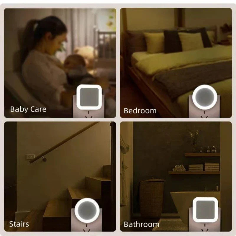 DecorBites™ LED Light Control Sensing Lamp Night Lights for Baby Children Bedroom