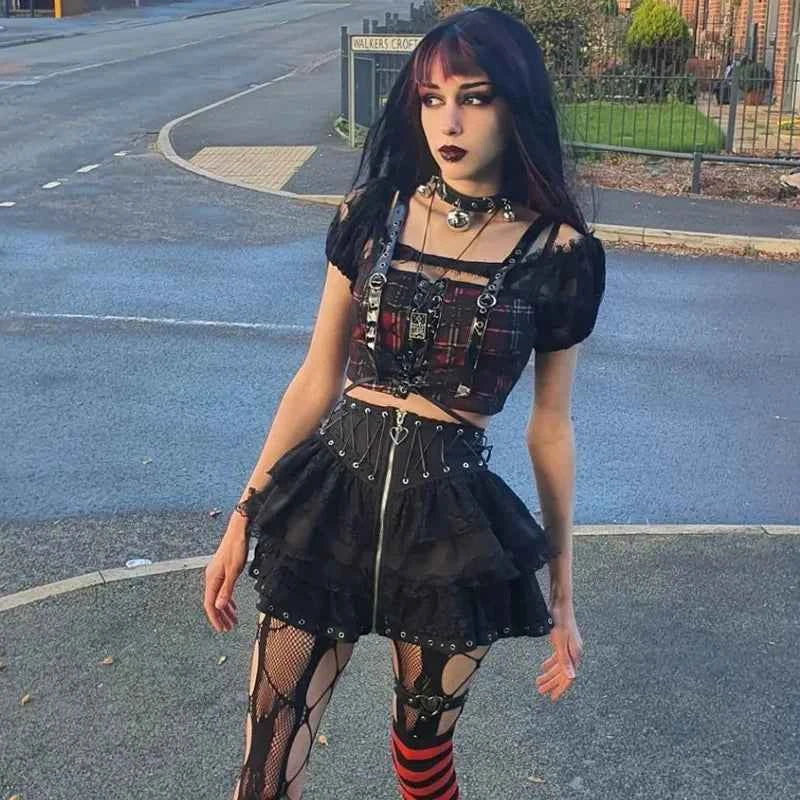 Women's Vintage High Wasit Skirt