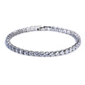 4mm Cubic Zirconia Tennis Bracelet