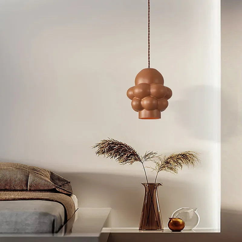DecorBites™ French Creamy Wind LED Chandelier for Dining Room Home Decor Lighting