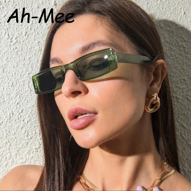 Square Frame Vintage Brand Sun Glasses UV400