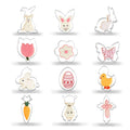 DecorBites™ Easter Cookie Cutter Set for Kids Baking Party, Stainless Steel Mold - 12pcs