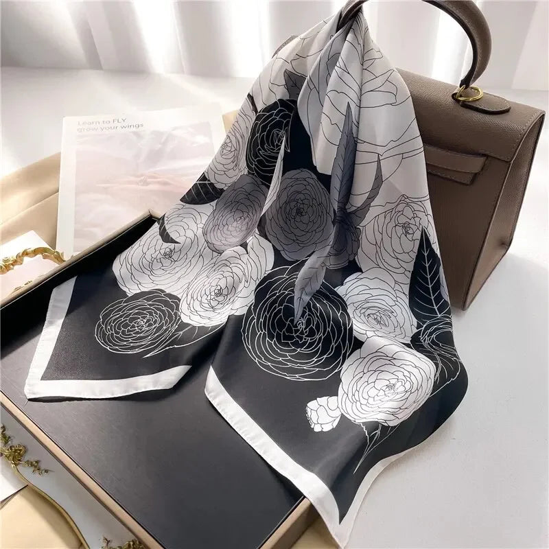 Juliette Designer Satin Scarf