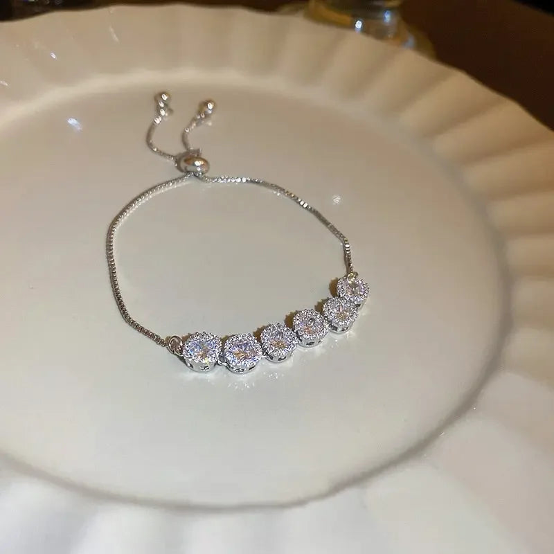 Adjustable Zircon Bracelets
