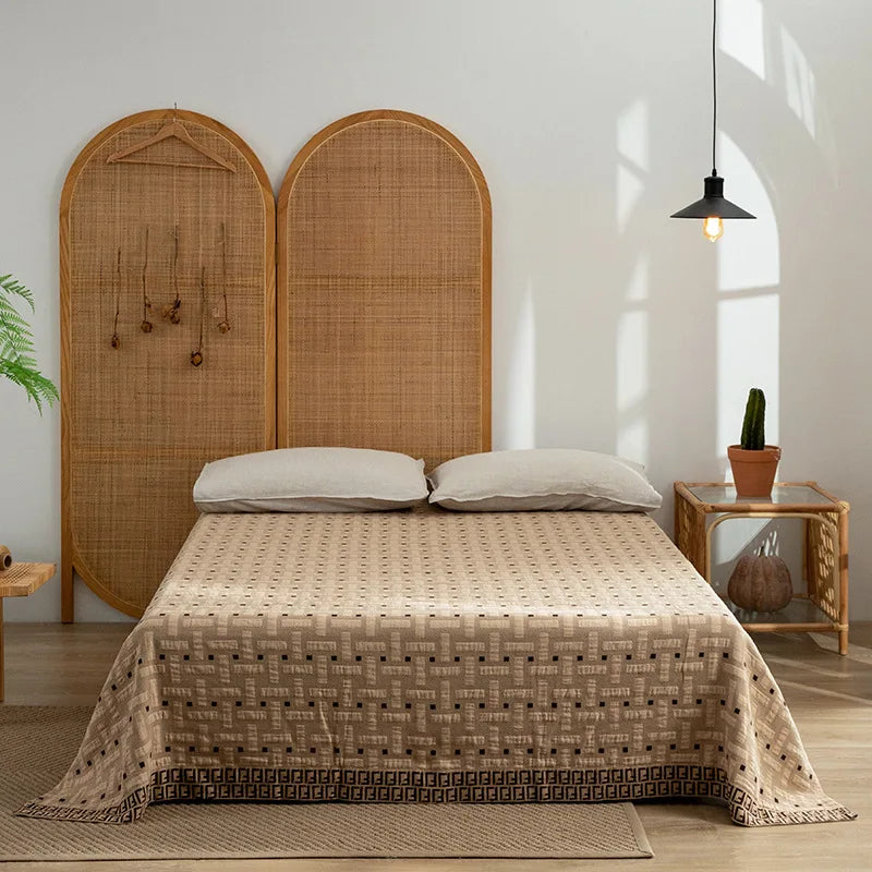 DecorBites™ Luxe Cotton Blanket - Premium Quality, 200*230 150*200, Perfect for Sofa or Bed