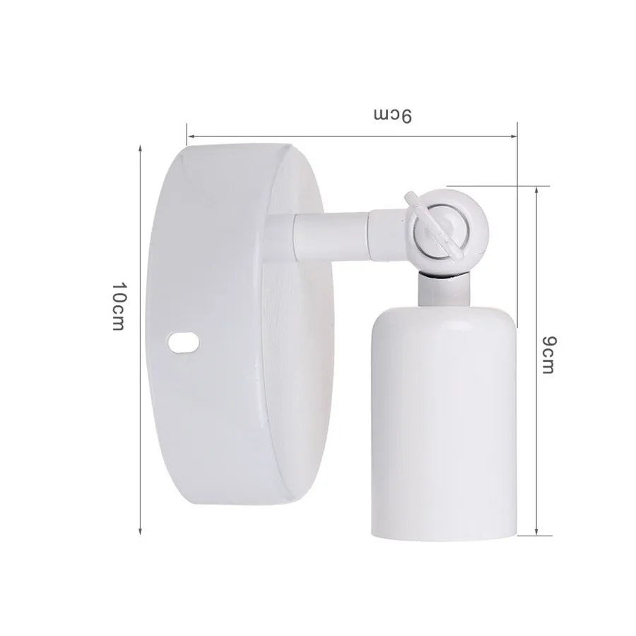 DecorBites™ Iron Wood LED Wall Lamp for Indoor Home Decoration