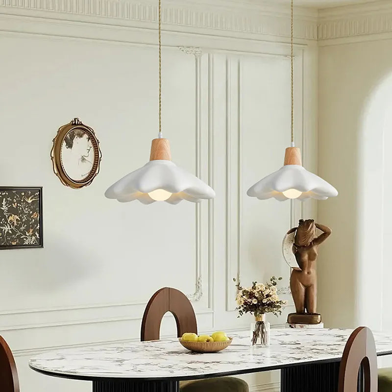 DecorBites™ Cream Style LED Chandelier for Restaurant, Bar, and Bedroom