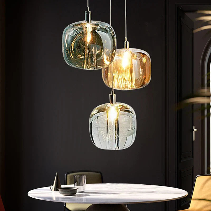 DecorBites™ Crystal LED Chandelier for Home Decoration and Modern Lighting