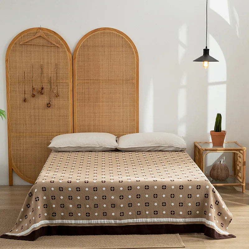 DecorBites™ Luxe Cotton Blanket - Premium Quality, 200*230 150*200, Perfect for Sofa or Bed