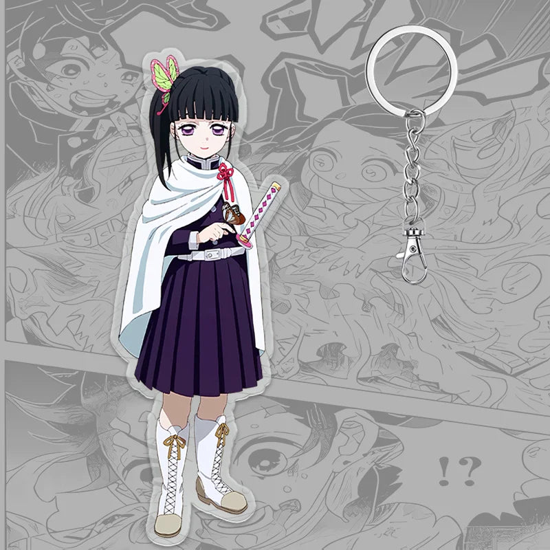 Demon Slayer Keychain: Tanjiro 6cm Acrylic Bag Pendant