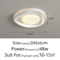 DecorBites™ Cream Style LED Ceiling Lamps for Modern Simple Living Room Lighting