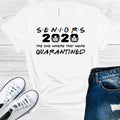 Seniors 2020 The One Where They Were Quarantined Graphic Tee