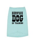 Service Dog in Training Dog Shirt