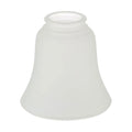 DecorBites™ Frosted Glass Bell Shades - Ceiling Fan Chandelier Wall Sconces Replacements