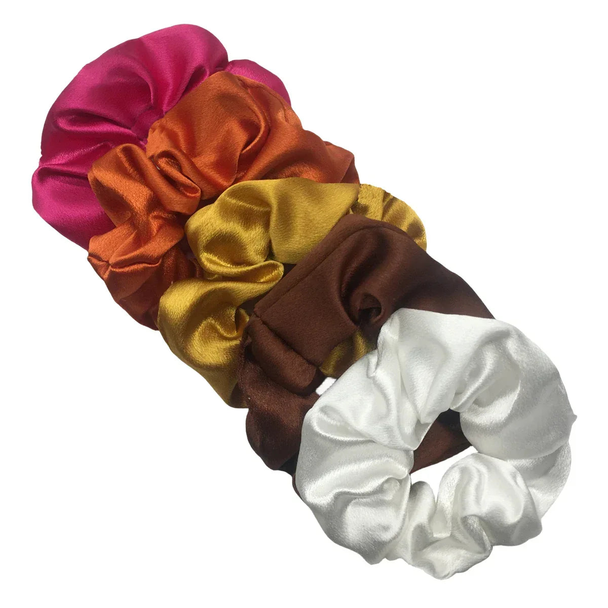Women's Silky Satin Hair Scrunchies Set