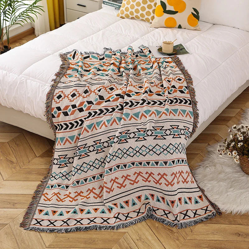 DecorBites™ Gothic Thread Blanket Throw Tapestry - Versatile Home Decor & Outdoor Essential