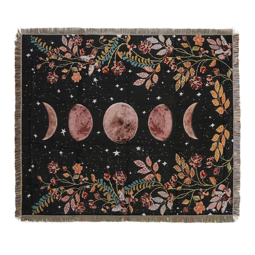 DecorBites™ Geo Tassel Picnic Mat & Sofa Cover