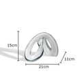 DecorBites™ Knot Ornaments Glass Sculpture for Desk Decor - Creative Geometric Artwork