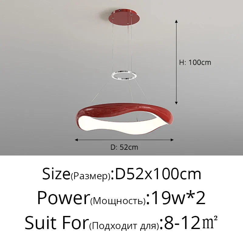 DecorBites™ Black Chrome Pendant Lamp for Dining Room Kitchen Indoor Lighting