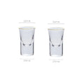 DecorBites™ Japanese Style Glass Wine Bottle & Cup Set with Wine Warmer
